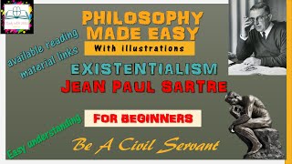 Jean Paul Sartre Existentialism Philosophy [upl. by Vivyan607]