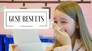 MY GCSE RESULTS  live reaction [upl. by Atirihs]