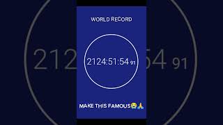 Chronometer World Record 💀 [upl. by Assir]