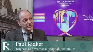 The Canakinumab AntiInflammatory Thrombosis Outcomes Study at ESC 2017 [upl. by Susejedairam]