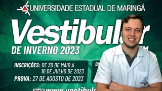 O VESTIBULAR DA UEM 20232024 MUDOU MAIS UMA VEZ [upl. by Ailes]