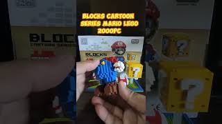 blocks cartoon series MARIO LEGO 2000pc 4days complete 💯 mario mariolego lego [upl. by Lockhart]