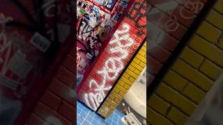 1 MINUTE GRAFFITI ART WITH POSCA art shortvideo shorts short graffiti graffitiart trending [upl. by Emily]