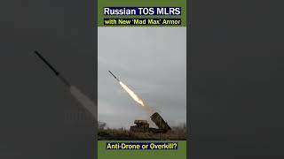 New ‘Mad Max’ Armor on TOS Rocket Launchers – AntiDrone Defense or Just for Show [upl. by Sorkin353]