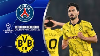 PSG vs Borussia Dortmund Extended Highlights  UCL SemiFinals 2nd Leg  CBS Sports Golazo [upl. by Pol]