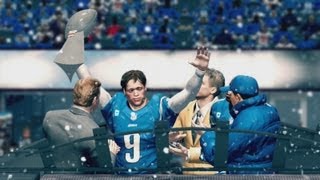 Madden NFL 25  Detroit Lions Super Bowl Video Intro amp Celebration [upl. by Aihsitan]