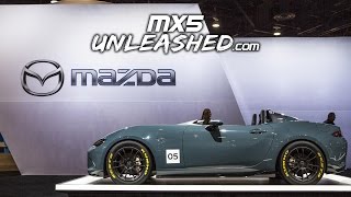 Miata ND Speedster MX5 Concept for 2015 SEMA [upl. by Aid243]