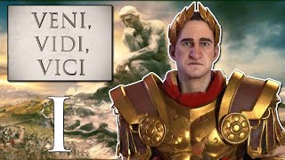 MAPPA TERRA GIGANTE E ROMA ALLA CONQUISTA DEL MONDO  CIVILIZATION VI  ROMA  GAMEPLAY ITA 1 [upl. by Yenffit]