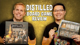 Review of Distilled  Spirits and Liquor Crafting Board Game [upl. by Sibley]