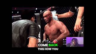 1v1 ‘D TRASH TALKER IN UFC 5 CRAZY COMEBACK [upl. by Euqinoj]