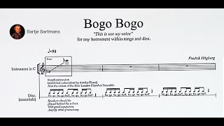 Fredrik Högberg  Bogo Bogo for clarinet and tape 2004 [upl. by Llednahc653]