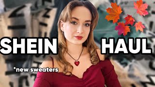 SHEIN FALL HAUL 2024  IM OBSESSED WITH THESE FALL FASHION MUSTHAVES FROM SHEIN [upl. by Koetke687]