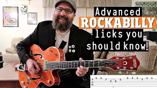 Advanced Rockabilly Licks You Should Know [upl. by Aneekat151]