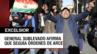 Frenan intento de golpe de Estado en Bolivia contra Luis Arce [upl. by Drews]