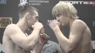 Weighins Cage Warriors 73 [upl. by Arreik]