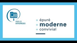 Mon dossier pour les entreprises   épuré  moderne  convivial Revenu Québec [upl. by Alian391]