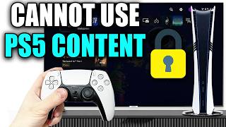 How To Fix Cannot Use Content Error On PS5 amp Restore Licenses [upl. by Nohtanoj]