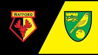 NORWICH VS WATFORD LIVE COMMENTARY WITH ALL THE OTHER EFL SCORES [upl. by Wivina868]