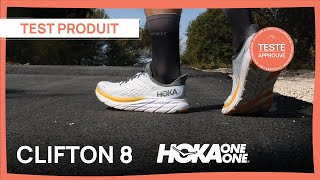 TEST DES CLIFTON 8  HOKA PAR CLEMENT [upl. by Anilocin]