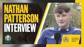 Nathan Patterson Interview  EURO 2020 Training Camp [upl. by Airotkiv]