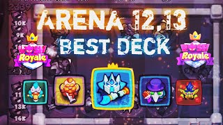 Rush royale Best deck for arena 12 and 13 with guide [upl. by Liartnod]