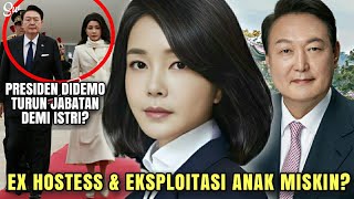 SKANDAL MEMALUKAN EXHOSTESS EKSPLOITASI ANAK MISKIN FAKE STOCK FIRST LADY SOUTH KOREA KIM KEONHEE [upl. by Rubi650]