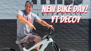 YT Decoy Core 3 First Ride New Bike Day First Ebike [upl. by Minne910]