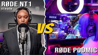 Rode NT1 5th Gen vs PodMic  Who Wins [upl. by Ernesto878]