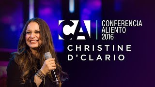 Conferencia Aliento 2016 Session  Christine DClario [upl. by Normalie]