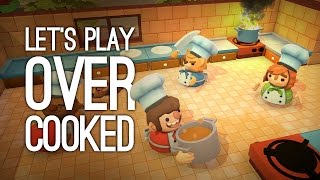 Overcooked Gameplay Lets Play Overcooked  COUCH COOP COOKING [upl. by Longfellow]