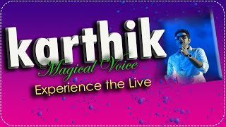 Singer Karthik Live Concert Bangalore singerkarthik karthik singerkarthiksongs concert music [upl. by Kanya681]