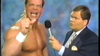 Lex Luger Interview 19900218 [upl. by Aelsel]