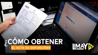 ¿Cómo obtener el acta de defunción [upl. by Dygall]