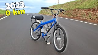 COMO INSTALAR MOTOR NA BICICLETA  kit motor 80cc 2 tempos [upl. by Attevad]