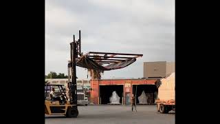 Tarp at Kaiser Transport Santa Fe Springs [upl. by Ssenav888]