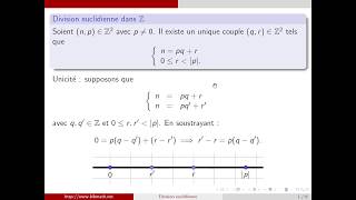 Division euclidienne [upl. by Eyllom]