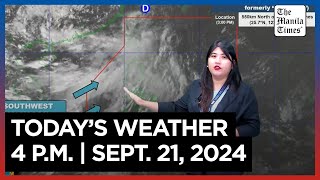 Todays Weather 4 PM  Sept 21 2024 [upl. by Anyaj]