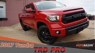 2017 Tundra TRD Pro CrewMax видео Тест драйв Новой Toyota Tundra TRD PRO 2017 на Русском Авто США [upl. by Belle]