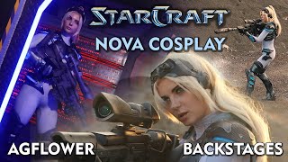 Nova Terra Starcraft Cosplay Blizzard Agflower Backstages [upl. by Keever688]