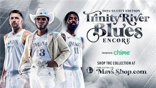 Trinity River Blues Encore  202425 Dallas Mavericks City Edition [upl. by Naasah]