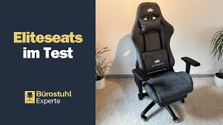 ELITESEATS Gaming Stuhl im Test Lohnt sich der Kauf [upl. by Anoyek]