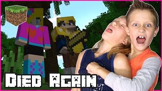 I Died Again  Minecraft Survival mini games with RonaldOMG [upl. by Musihc]