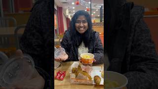 Popeyes in Canada Adipoli shortsfeed minivlog canadalife popeyes chicken 🇨🇦❤️ [upl. by Salb]