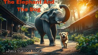 Elephant And Dog  Jataka Tales In English  Animation  Cartoon StoriesElephant and the Dog story [upl. by Rebekkah765]