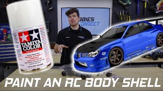 How To Paint an RC Body Shell [upl. by Sewellyn]