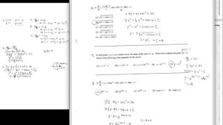 AP Calc  Differential Equations Test Review Ch 7 [upl. by Leunamme]