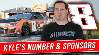 Kyle Busch’s No 8 REBRANDED And 2023 Sponsors REVEALED [upl. by Willyt]