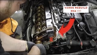 Bmw E39 E46 E53 M54 M52 Vanos Rebuild amp Valve Cover Removal Full Step By Step Walkthrough [upl. by Brita]