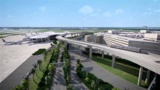 Virtual Tour of Tampa International Airport Expansion  Part 1 [upl. by Parcel]