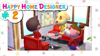 Animal Crossing Happy Home Designer   02  Our First Customer [upl. by Gilder126]